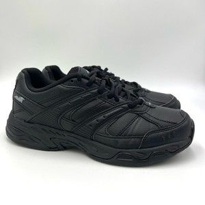 Avia Womens Size 7.5 Avi-Union II‎ Black Work Walking Sneakers Shoes